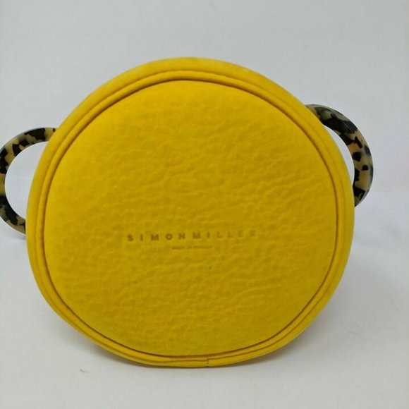 Simon Miller Bongai 15 Mini Nubuck Bucket Bag, Women's Size Mini - Yellow - Picture 5 of 10